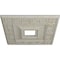 Ekena Millwork Eris Medallion (Canopies up to 9 7/8"), 18"W x 18"H x 3 1/2"ID x 1 1/8"P, Pot of Cream Crackle CM18ERPCC - alternate 4